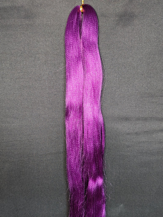 Purple Braiding Hair