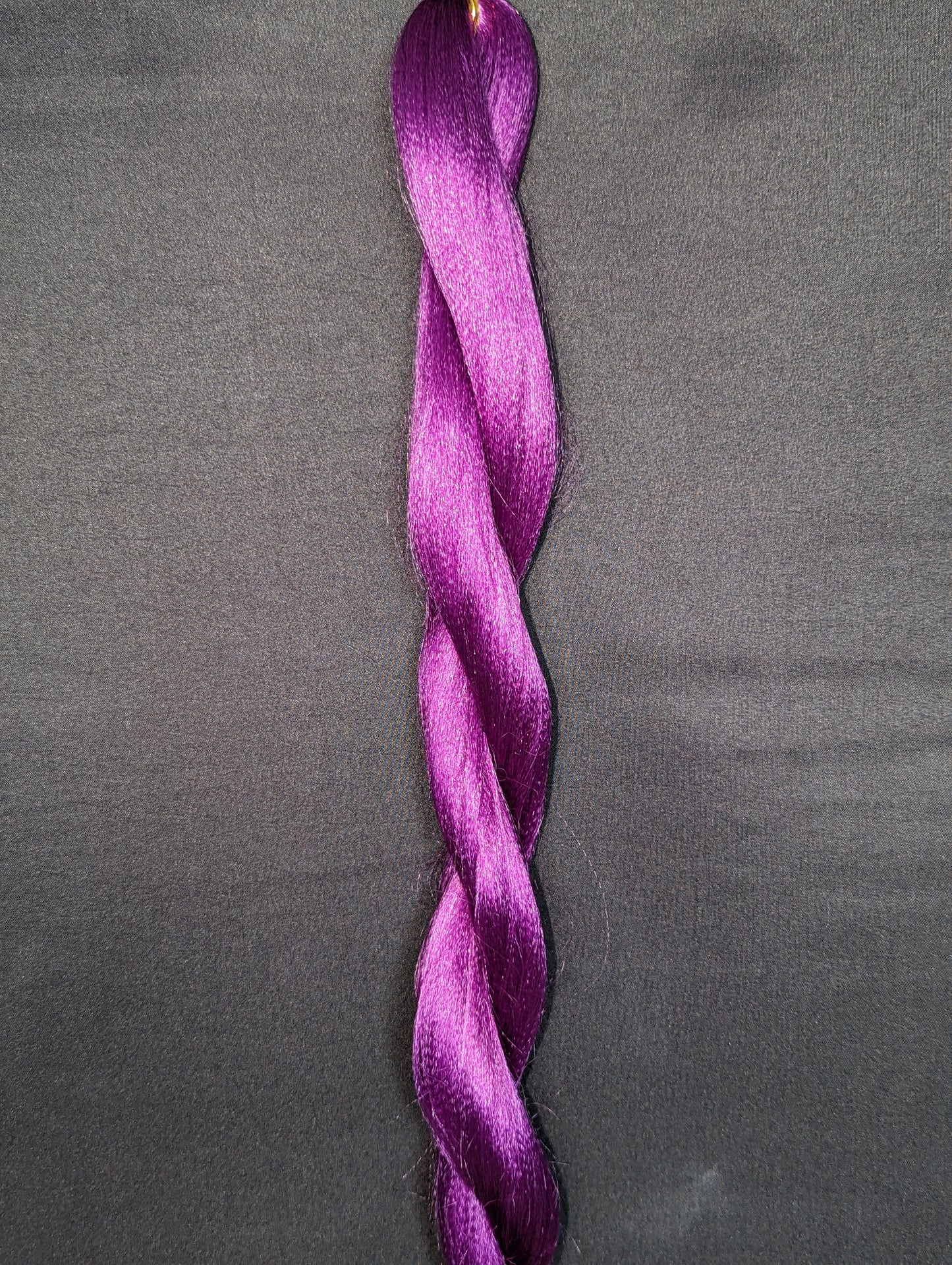 Purple Braiding Hair